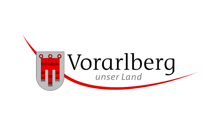 Logo of the state of Vorarlberg, including the lettering