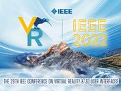 Logo der IEEE VR-Konferenz mit einem Kolibri und Landschaft aus Neuseeland