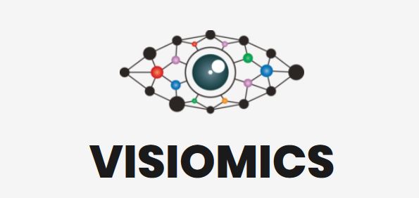Das Logo des Forschungsprojektes VISIOMICS