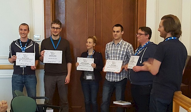 Group of young researchers awarded at the CESCG 2017