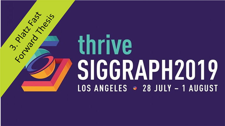 Bild des Plakates der Veranstaltung SIGGRAPH mit Ort- und Zeitangaben