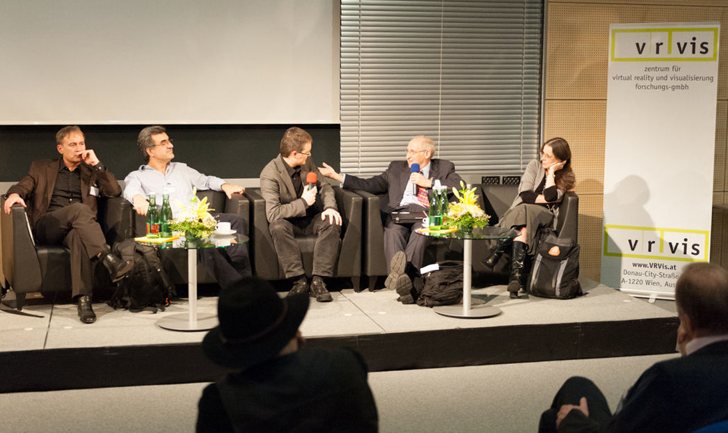 Die Paneldiskussion der Vortragenden beim VCT 2013