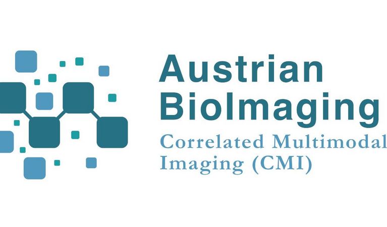 Logo des Konsortiums Austria BioImaging/CMI, von dem VRVis eines der Gründungsmitglieder ist.