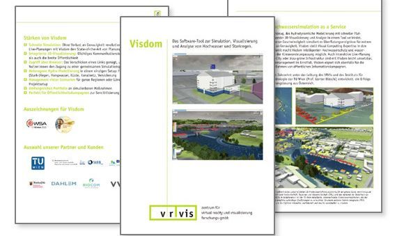 Image of the updated flyer for Visdom