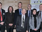 Gruppenfoto VCT 2015: die Keynote SpeakerInnen sowie die VRVis Geschäftsführung