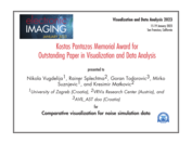 Certificate of the Kostas Pantazos Memorial Award for Outstanding Paper in Visualization and Data Analysis