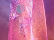 Close-up of the Liese Prokop Women's Award 2022 trophy