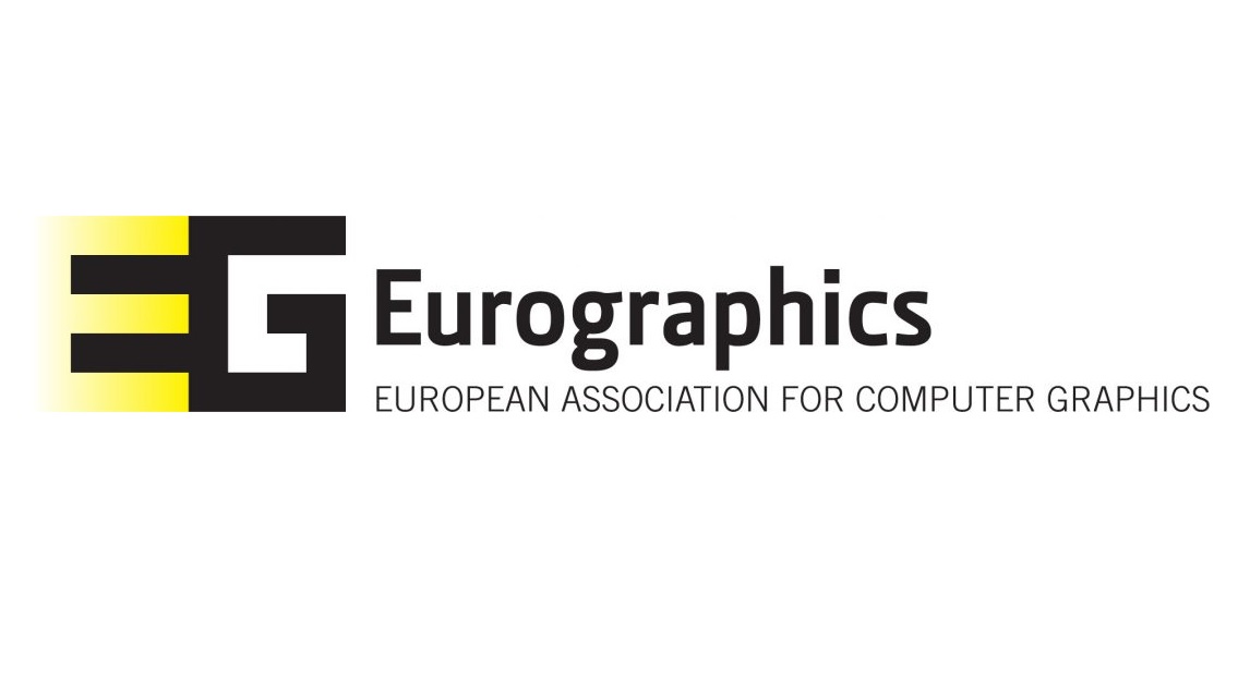 Gelb-schwarzes Logo der Eurographics Konferenz.